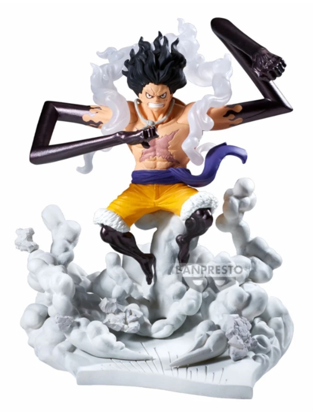 ONE PIECE SENKOZEKKEI -MONKEY D.LUFFY GEAR4 Figure